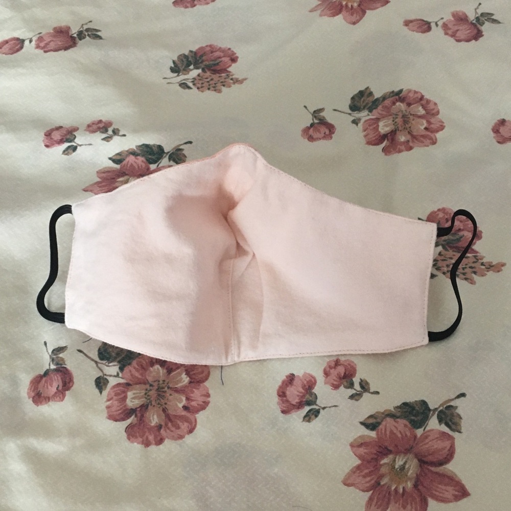 Peach Pretty, Solid Quality Face Mask - Picture 5 of 6